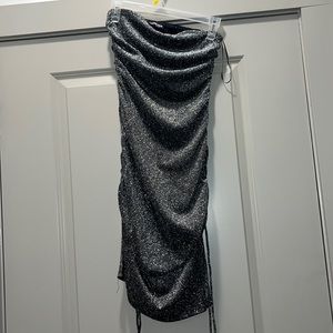 Shimmer tube dress
